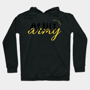 Permission To Dance - Army Silhouette Hoodie